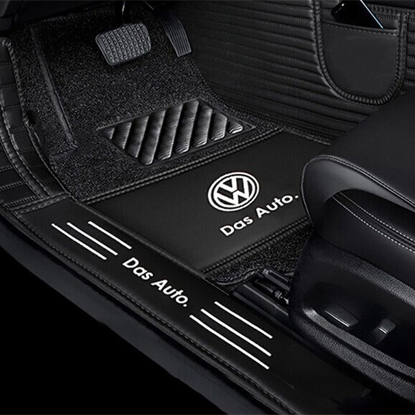 智汇 黑色双层材料汽车脚垫