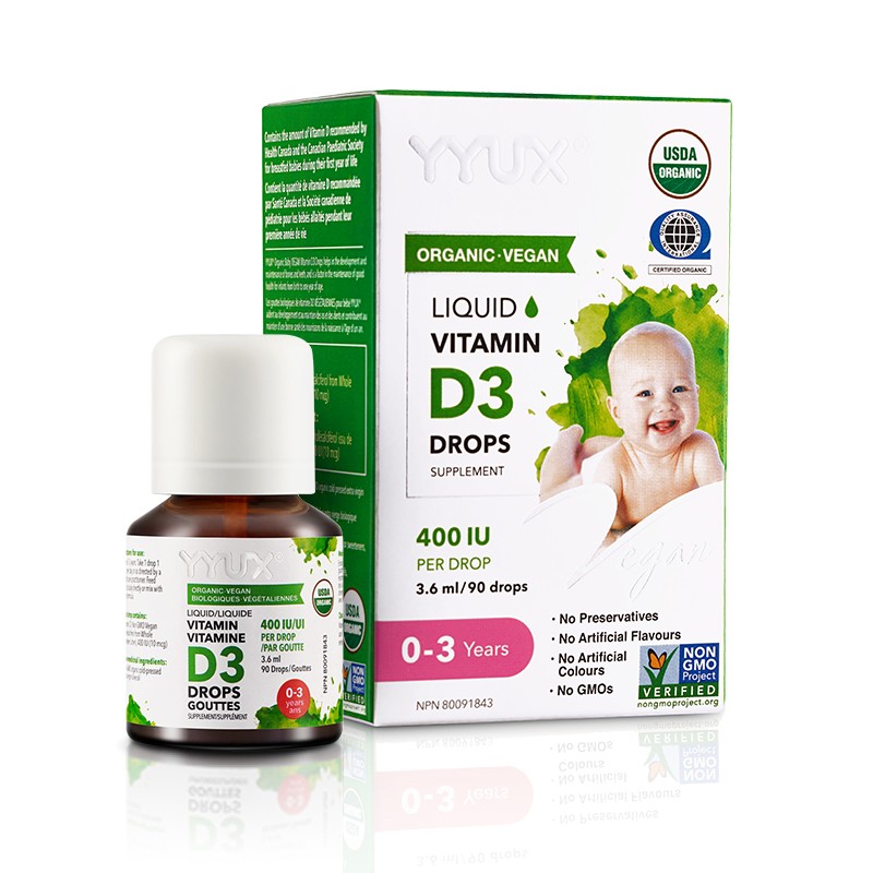 YYUX 进口维生素D3滴剂