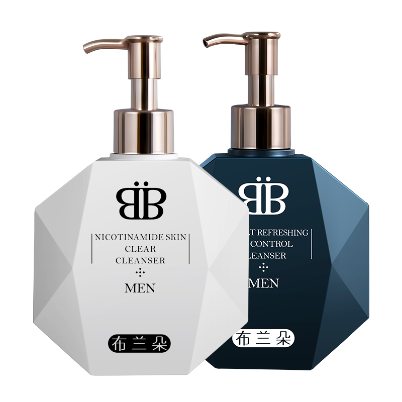 布兰朵植萃养肤男士洗面奶