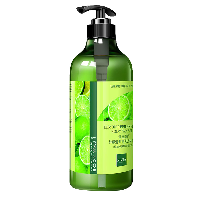仙维娜 柠檬清新爽肤沐浴露