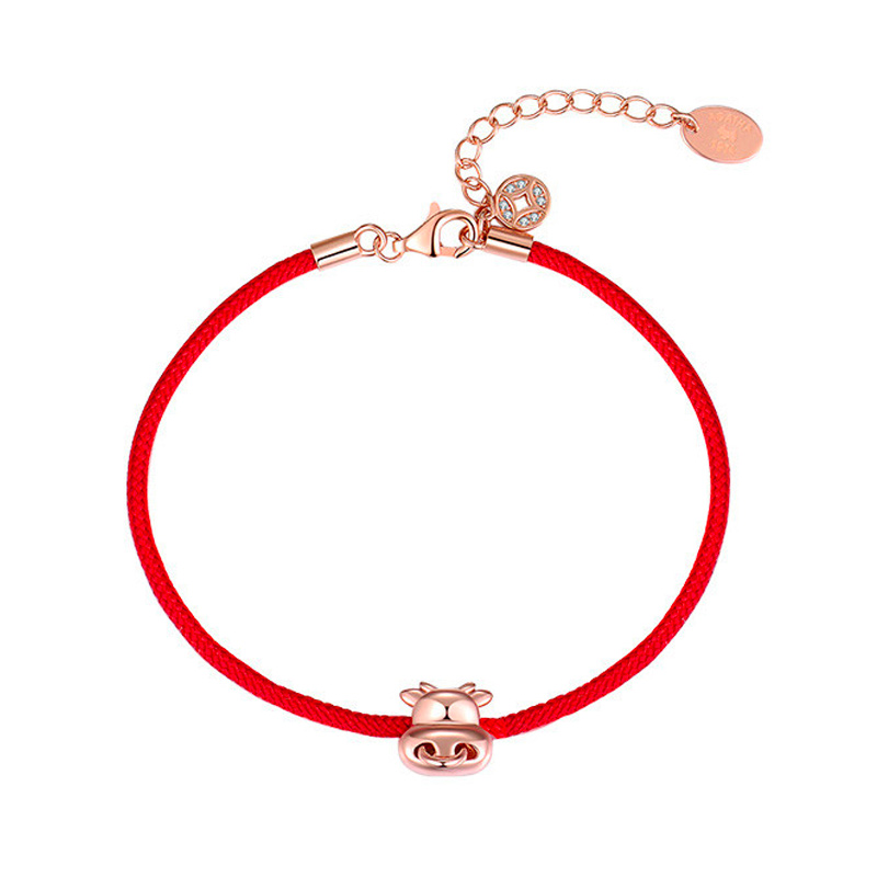 AGATHA牛年生肖款手链