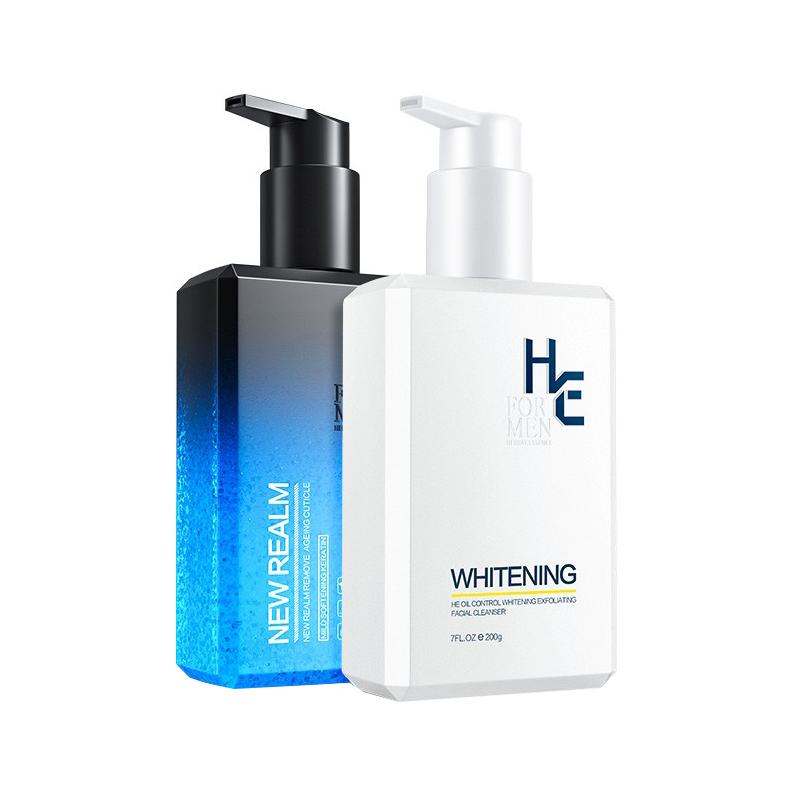 赫恩 男士美白去角质洗面奶