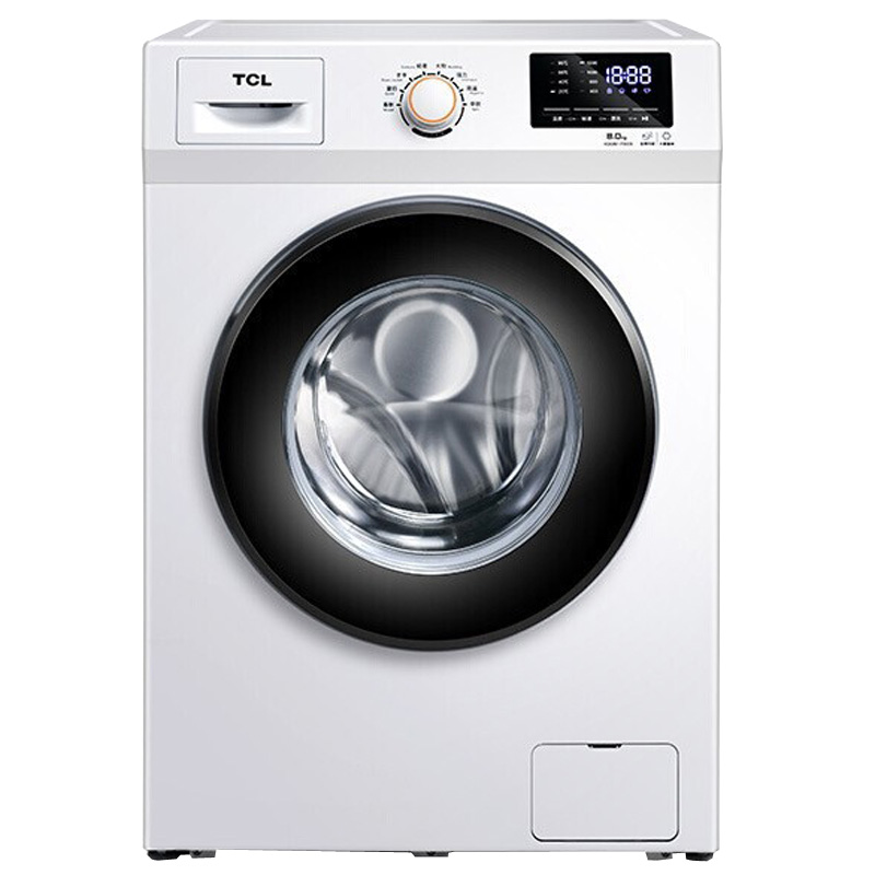 TCL 纤薄机身家用滚筒洗衣机