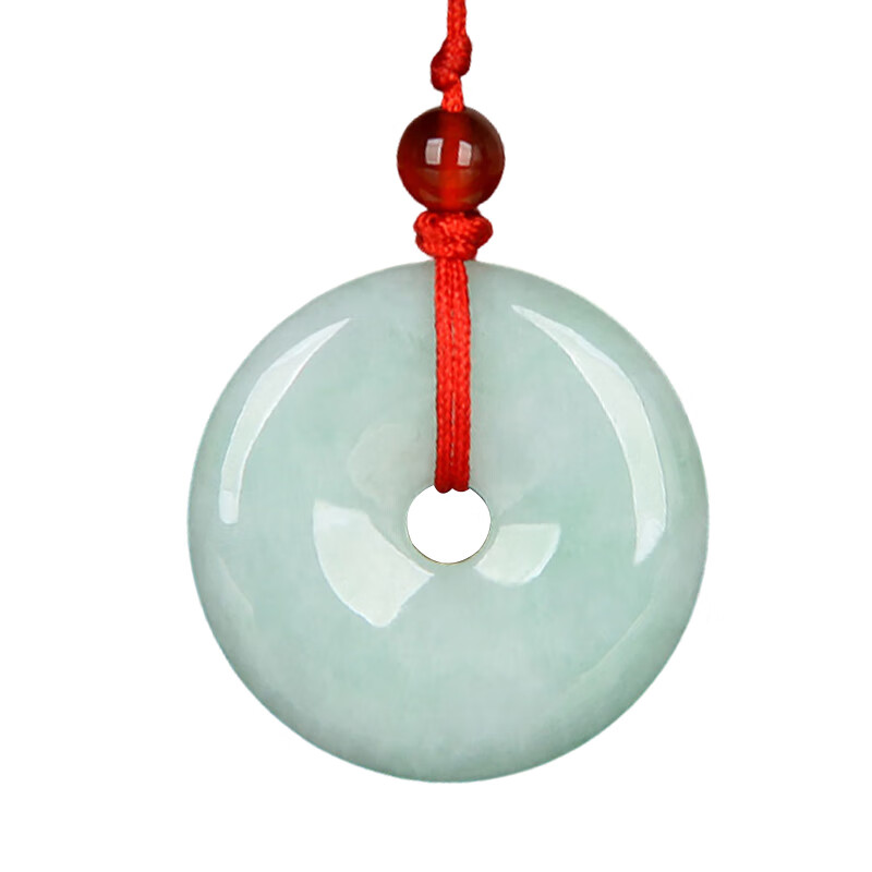 永幸 本命年翡翠平安扣吊坠