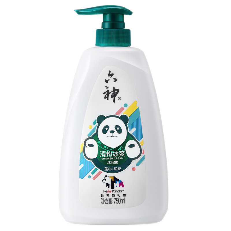 六神 植物清爽沐浴露