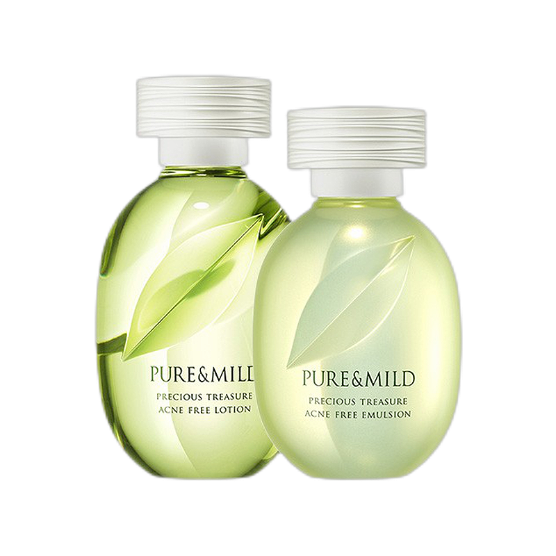 泊美 鲜纯珍萃净痘护肤套装