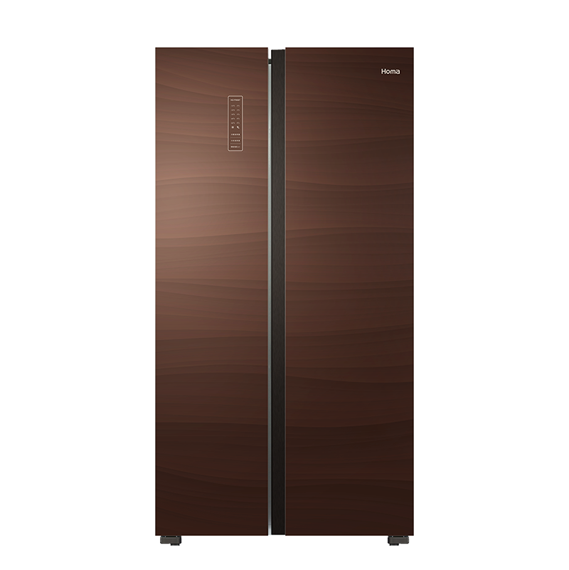 奥马 温控对开门冰箱