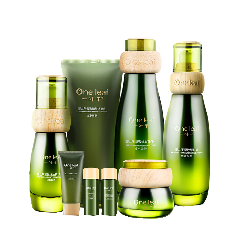 一叶子 紧致淡纹 护肤套装