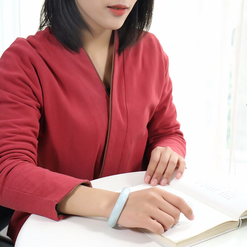 净心石 抛光打磨翡翠手镯