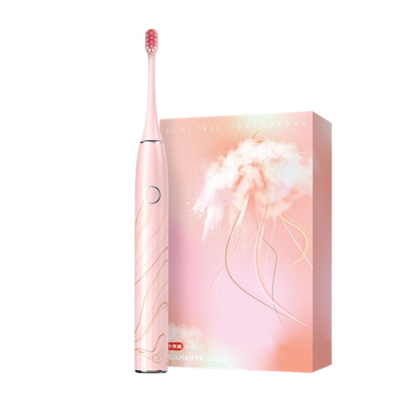 罗曼 V10珊瑚粉电动牙刷