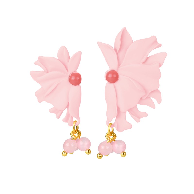 卡俪瑞莎耳环女气简约个性耳饰