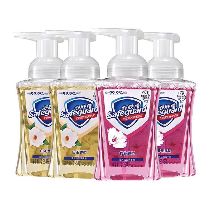 舒肤佳 樱花白茶泡泡洗手液