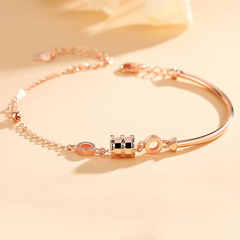 冠带 O字链手链