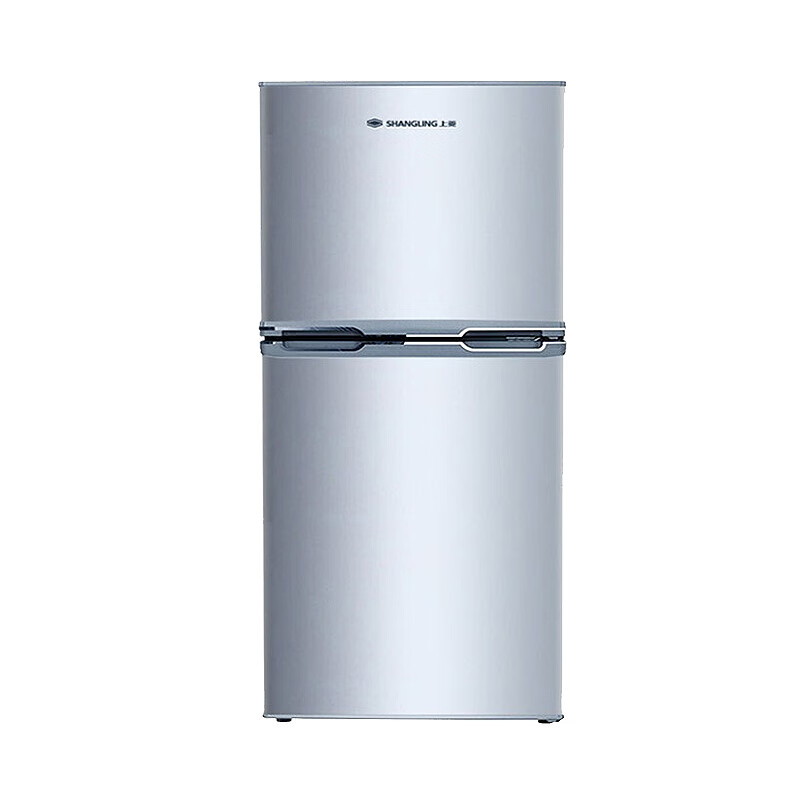 上菱 时尚银色低噪冰箱