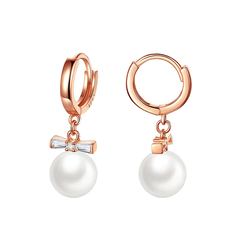 黛洛奇 精致蝴蝶结耳环