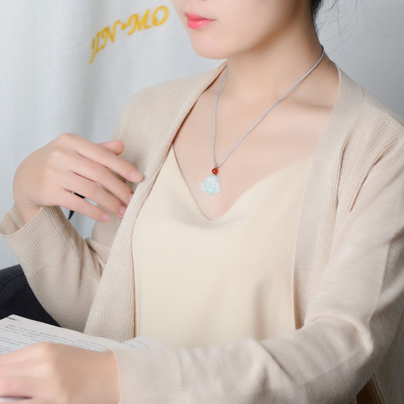 千载一玉 翡翠玉佛吊坠