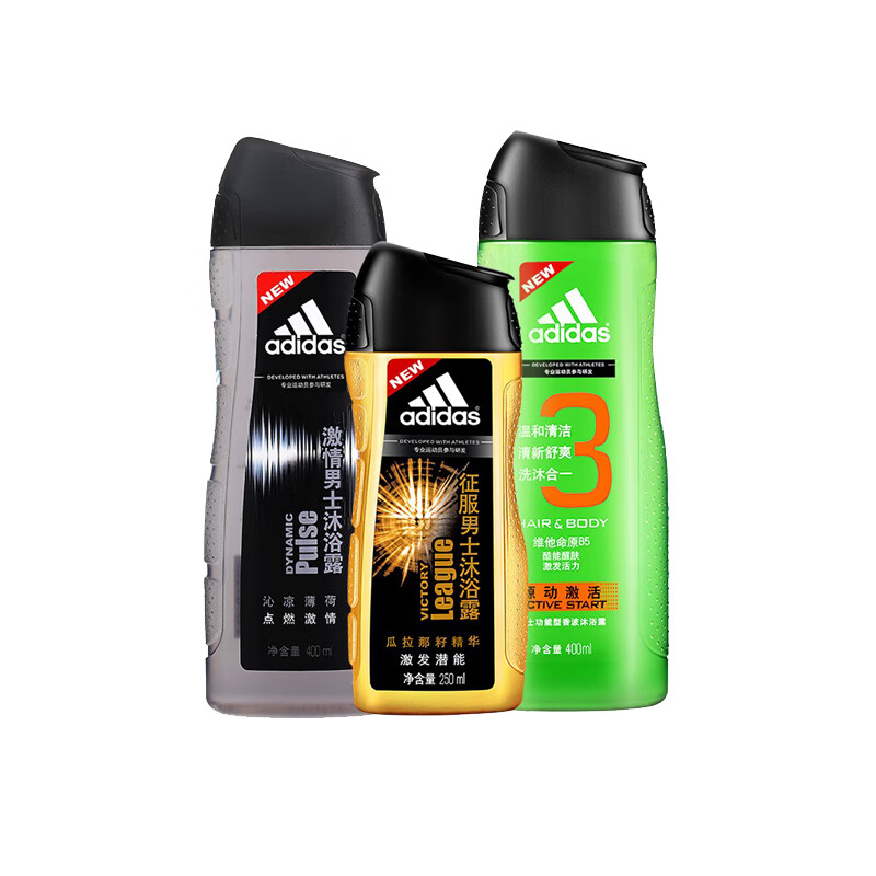 阿迪达斯 清新薄荷沐浴露
