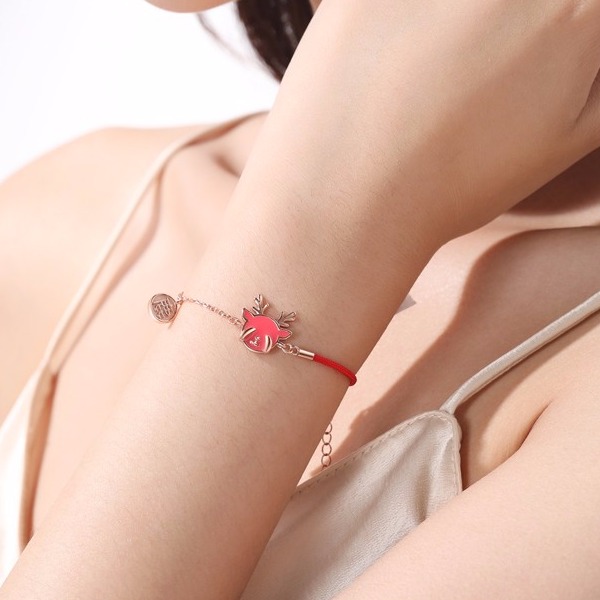 匆匆那年 红绳编织手链