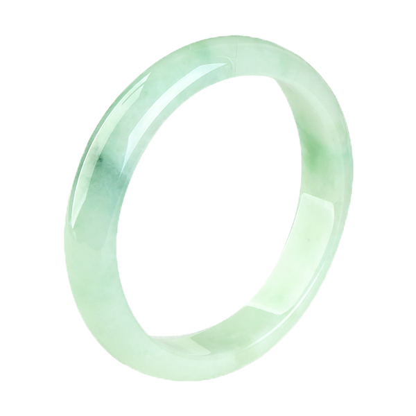 祥祯福 冰种飘花翡翠手镯