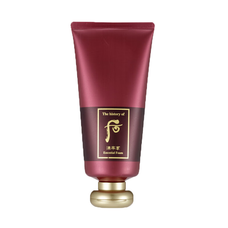 Whoo 津率享红华凝香洗面奶