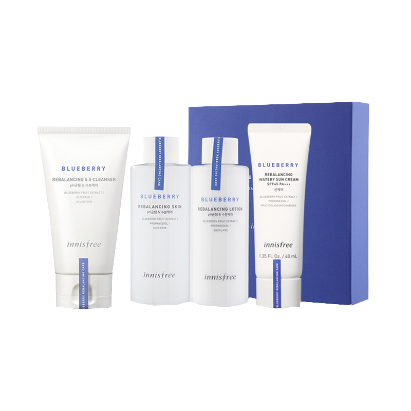 悦诗风吟 蓝莓全效平衡保湿套装