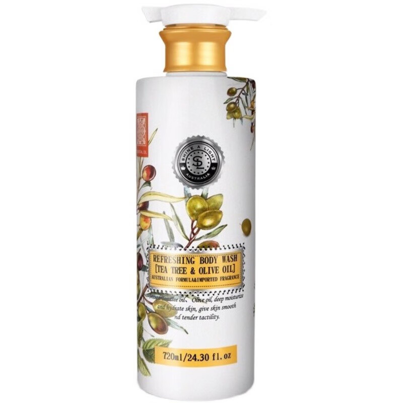 舒安娜 茶树橄榄 沐浴露