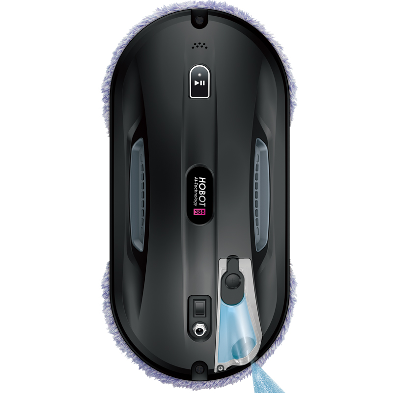 玻妞雾化喷嘴擦窗机器人