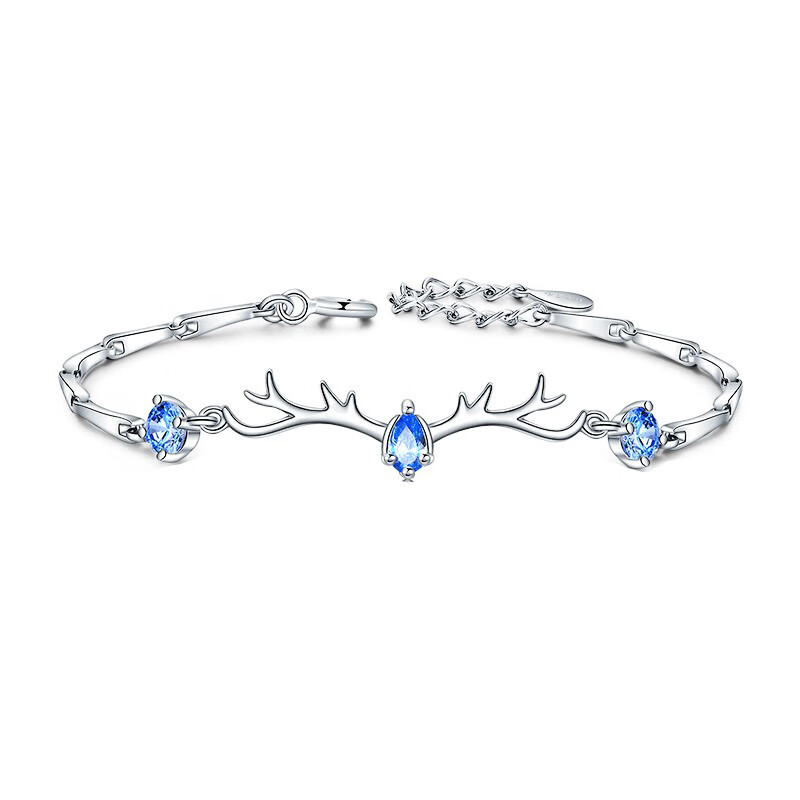 卡蒂罗 一鹿有你锆石手链