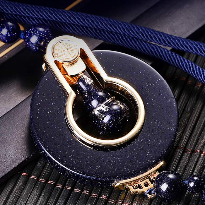 爱丽斯 优质蓝砂石挂件