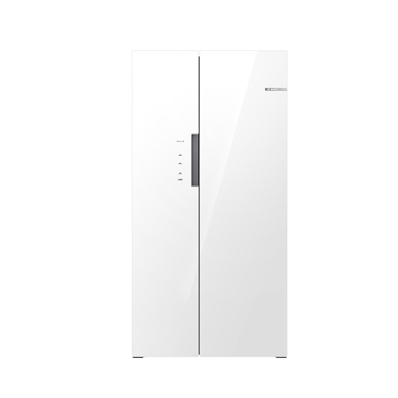 博世 玻璃面板 对开门冰箱
