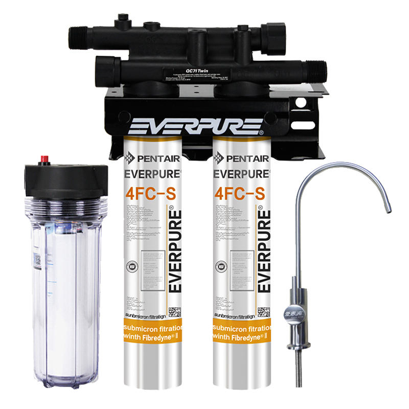 爱惠浦 双联过滤无废水净水器