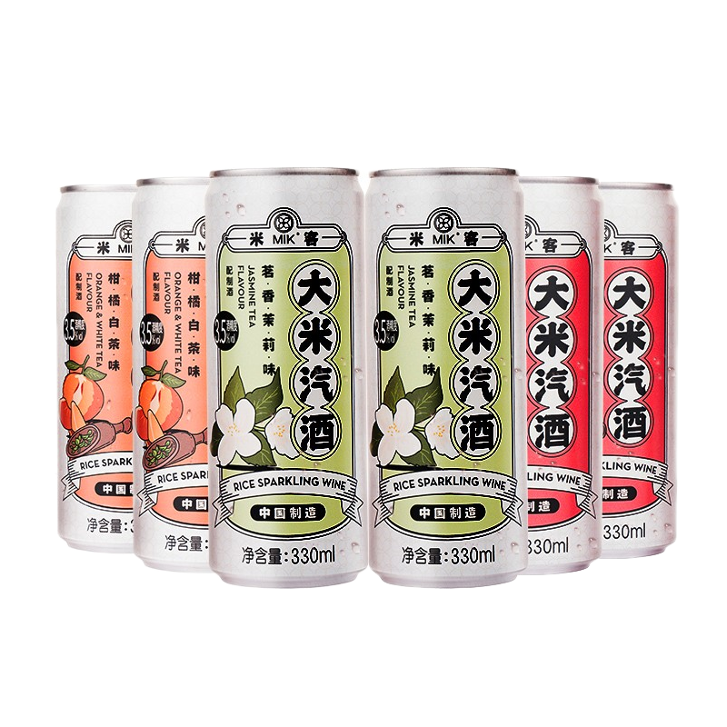 米客 大米汽酒风味果酒