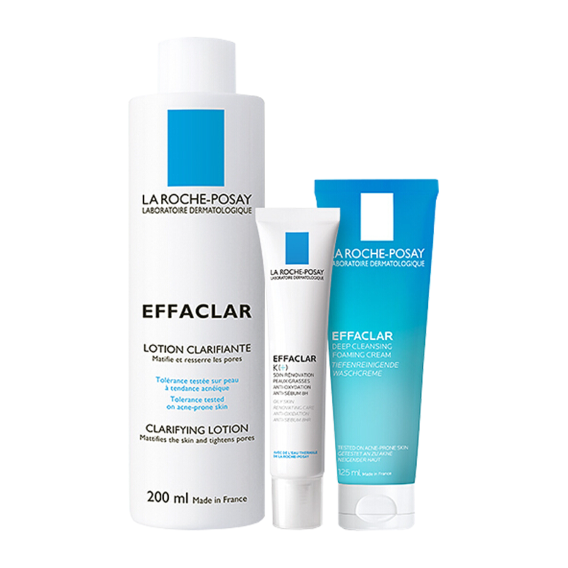 理肤泉 清痘净肤护肤套装