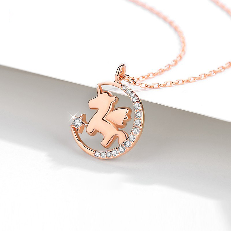 圣雅罗星辰独角兽项链