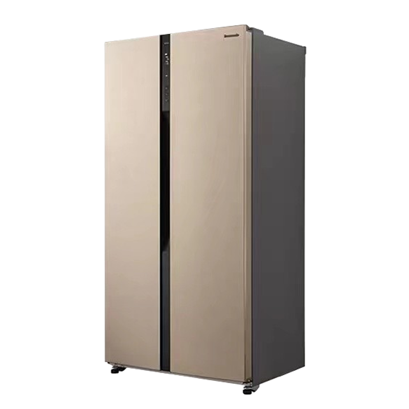 松下LED显示屏对开门冰箱