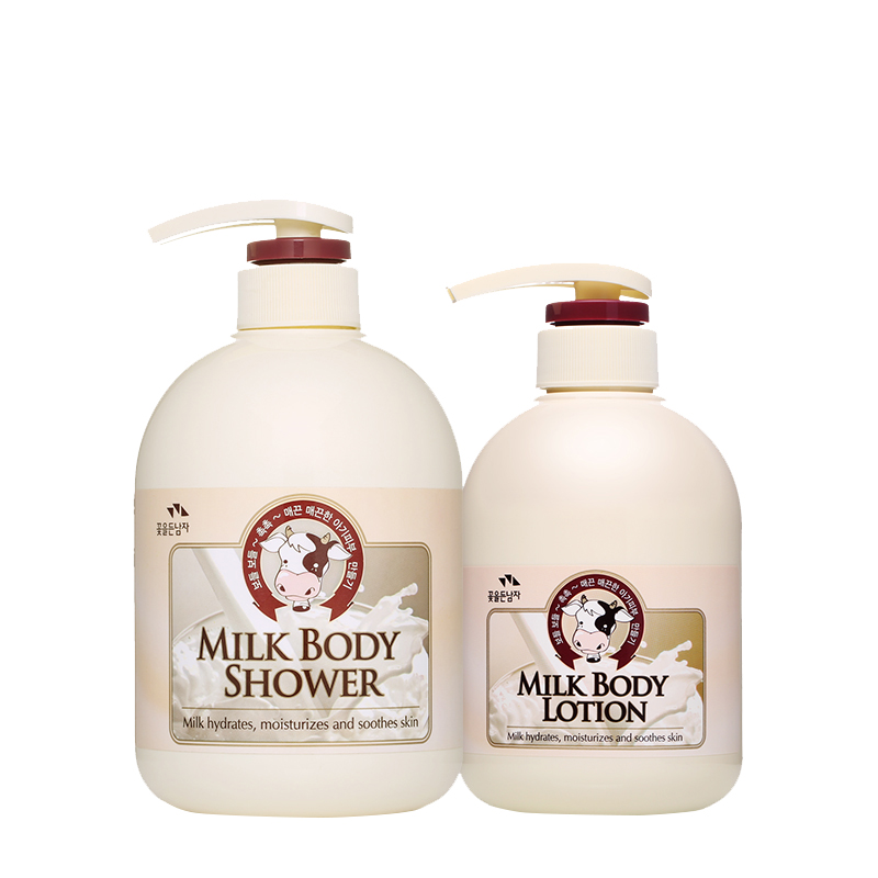 所望 牛奶滋润套装沐浴露