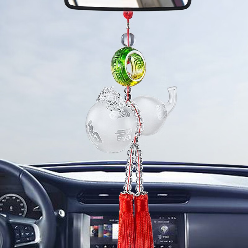 觅铂 古法琉璃 汽车挂件