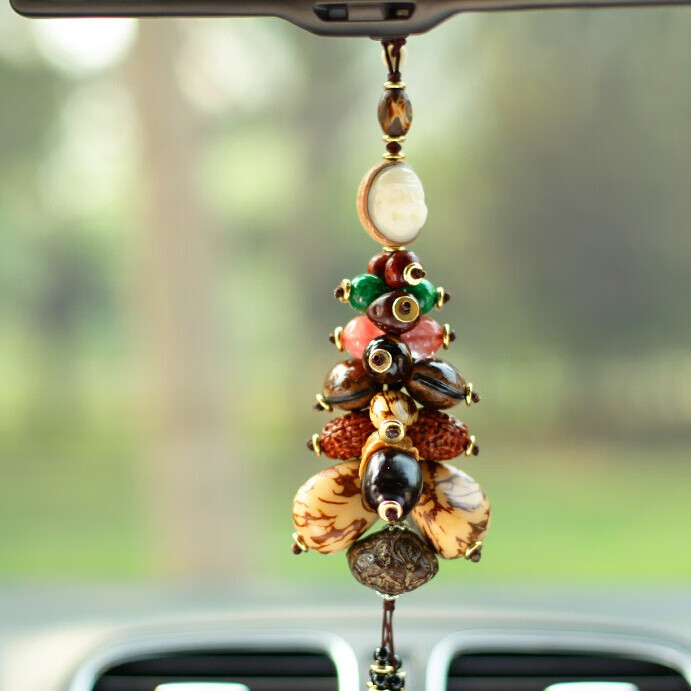 旋蓬 象牙果汽车挂件