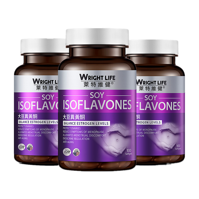 莱特维健 进口大豆异黄酮软胶囊