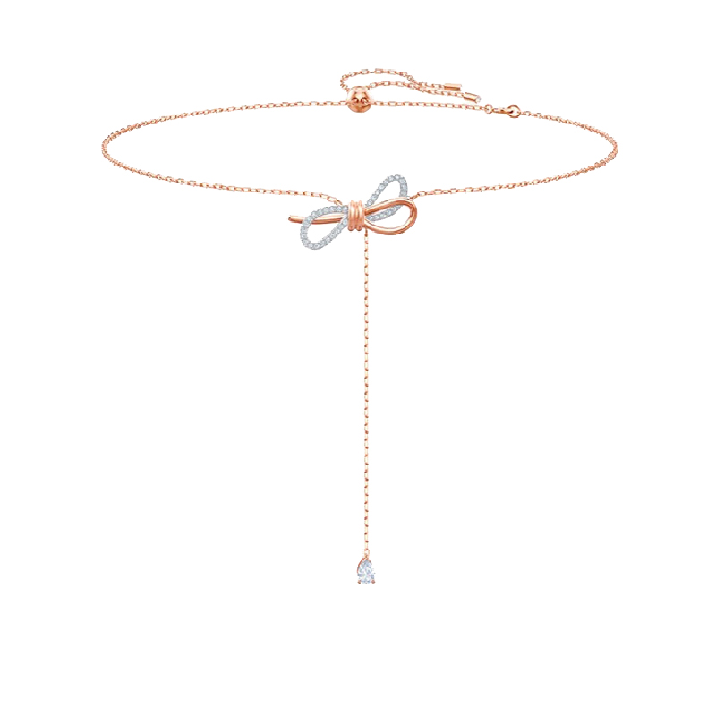 施华洛世奇 蝴蝶结 项链