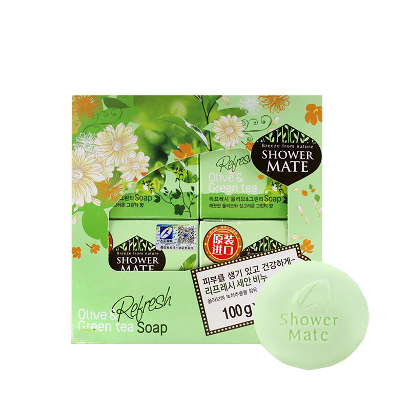 爱敬 橄榄绿茶 套装香皂