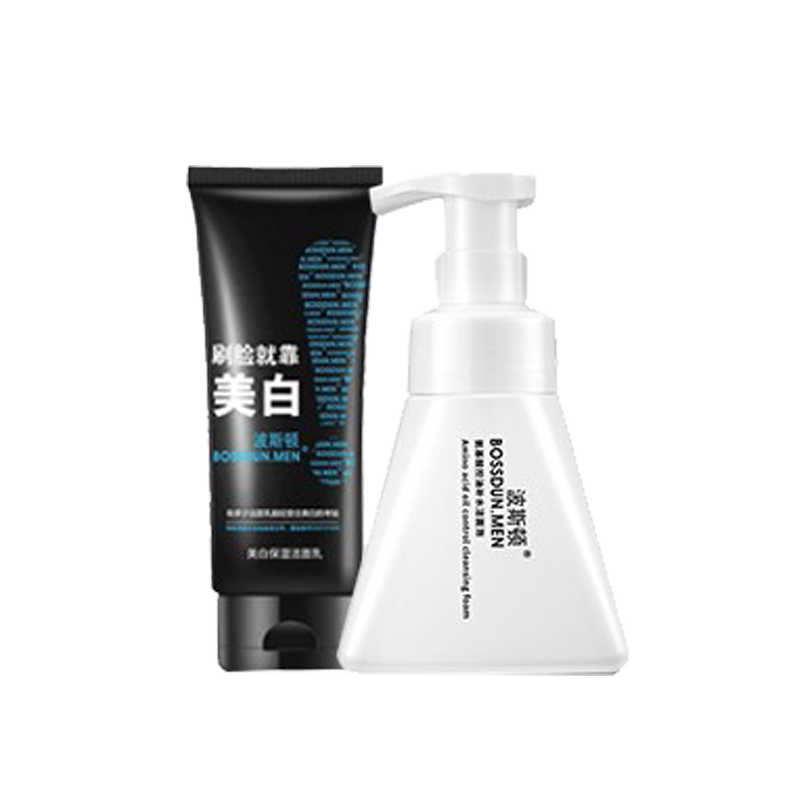 波斯顿 男士美白温和洗面奶