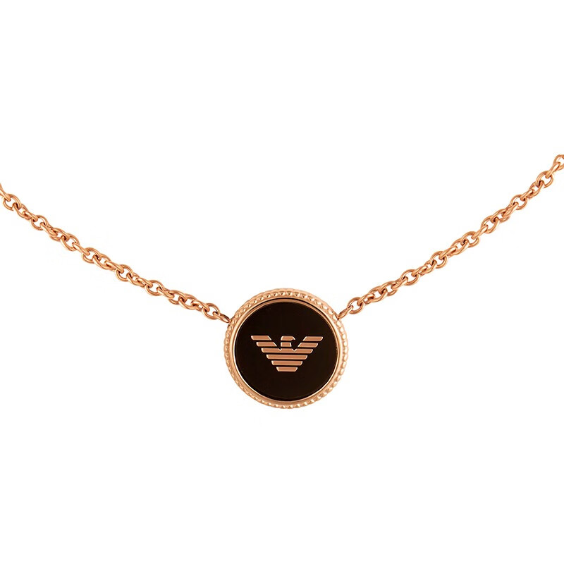 阿玛尼 鹰标潮流锁骨项链