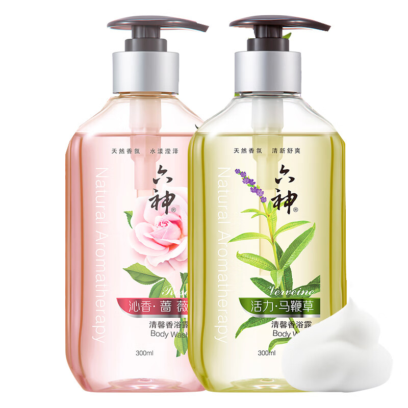 六神 清馨香氛沐浴露