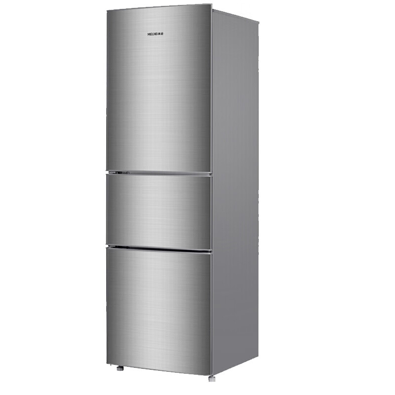 美菱 节能静音三门冰箱