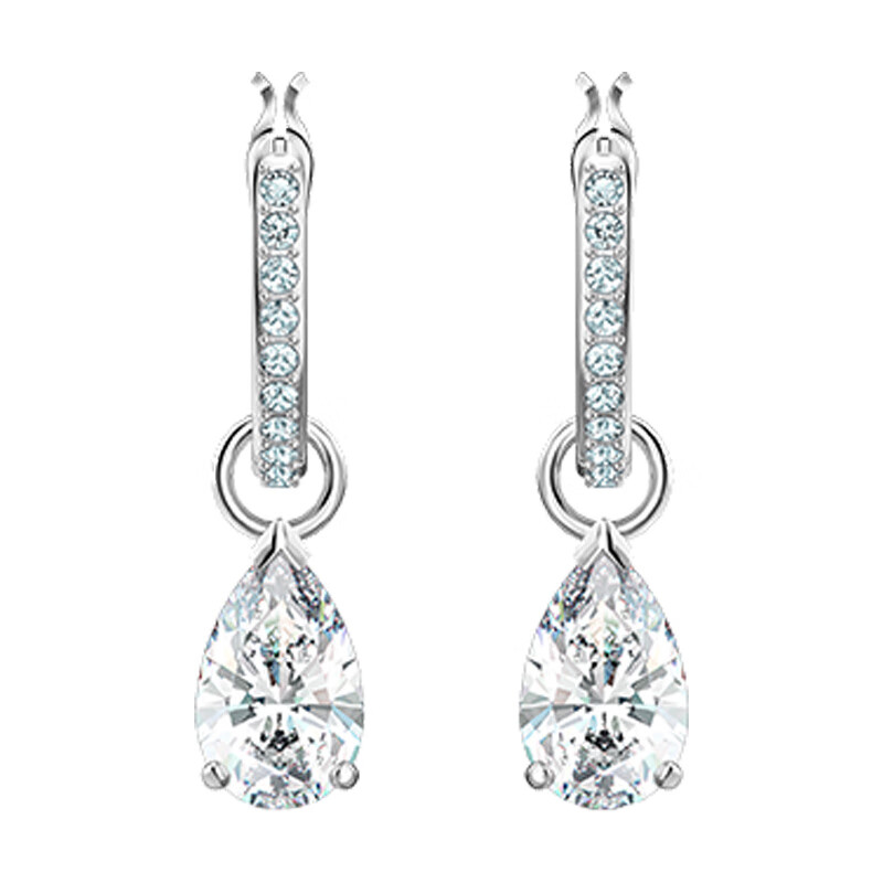 施华洛世奇穿孔耳饰