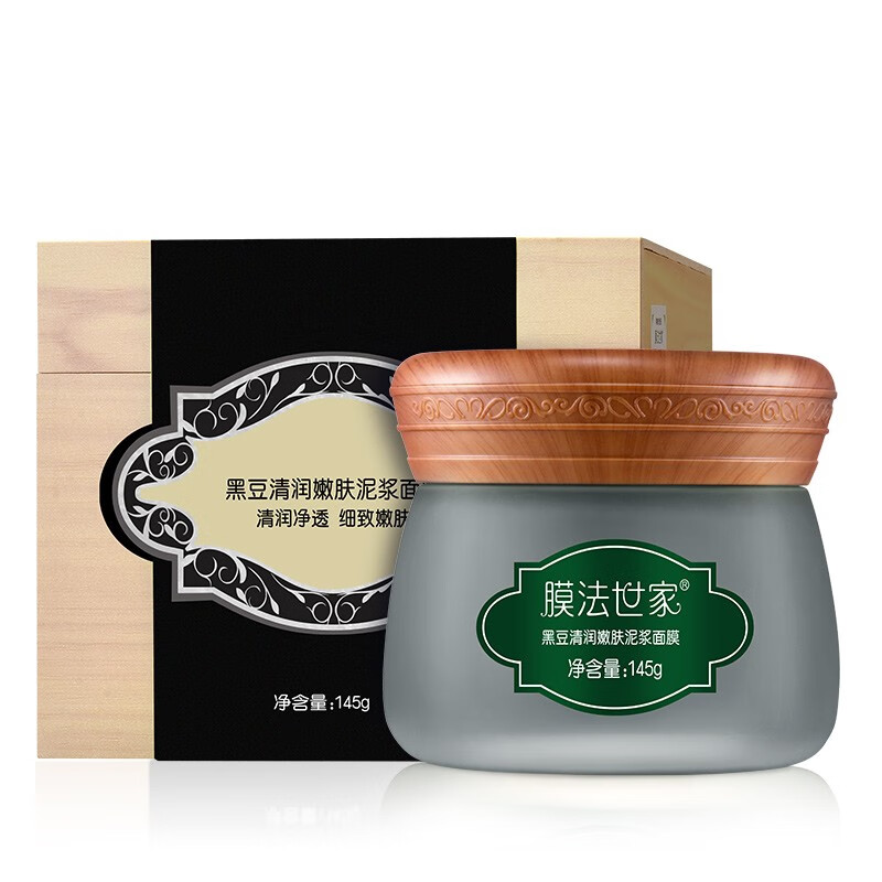 膜法世家 黑豆泥浆面膜