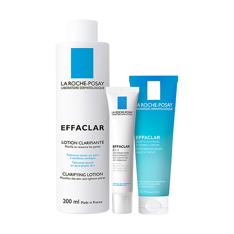 理肤泉 清痘净肤护肤套装