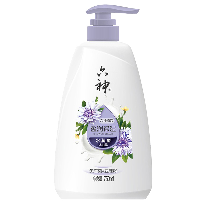 六神 盈润保湿清新沐浴露