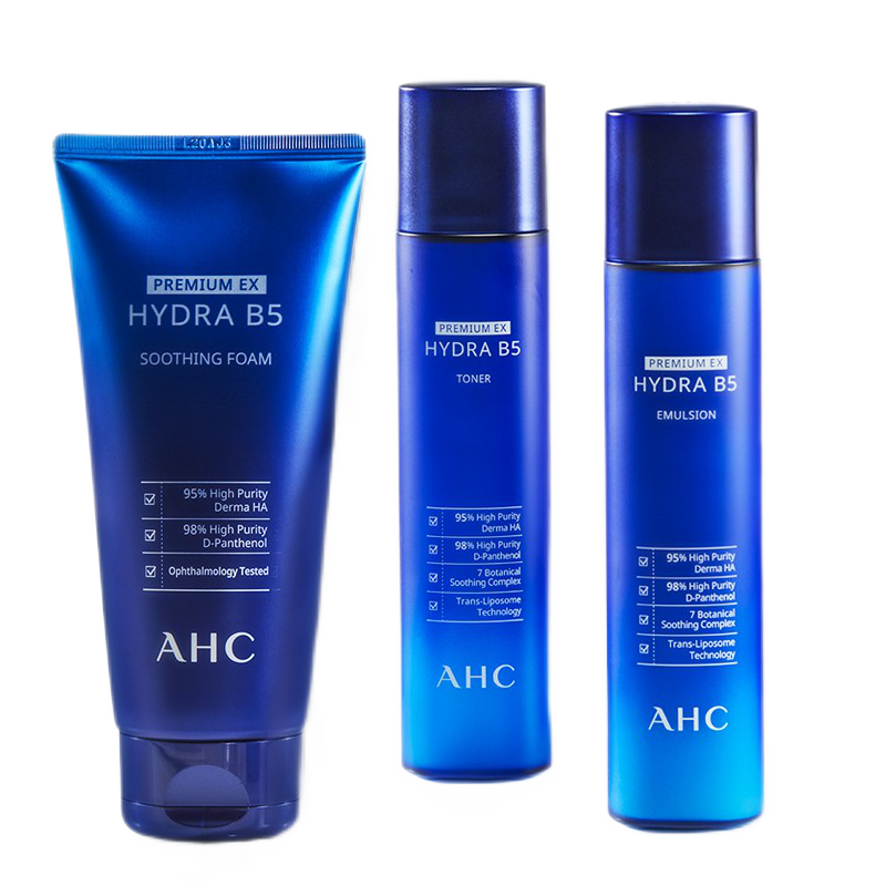 AHC 温和不刺激护肤套装